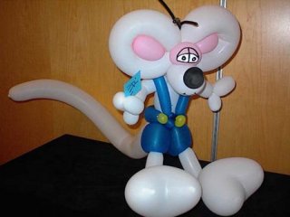 魔术气球小老鼠动物造型