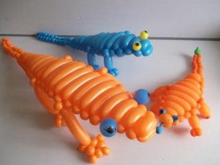 魔术气球蝎子造型