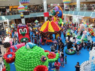 商场大型创意气球造型 商业活动