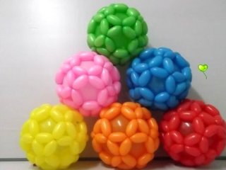 魔术气球绣球造型