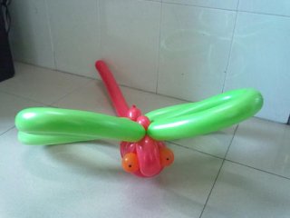 魔术气球蜻蜓造型