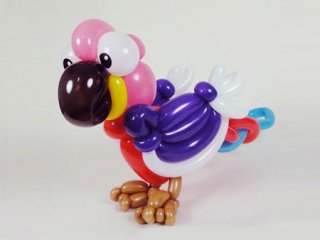小鸟气球造型